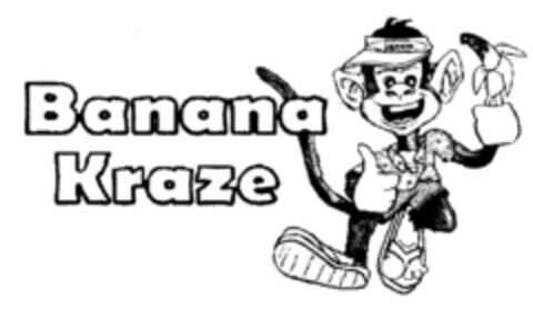 BANANA KRAZE BANANA KRAZE Logo (USPTO, 13.10.2010)