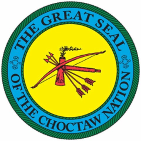 THE GREAT SEAL OF THE CHOCTAW NATION Logo (USPTO, 11/04/2010)