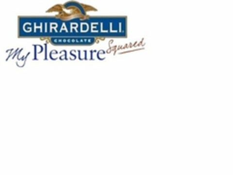 SAN FRANCISCO FOUNDED IN 1852 GHIRARDELLI CHOCOLATE MY PLEASURE SQUARED Logo (USPTO, 11/11/2010)