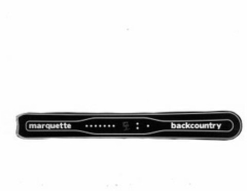 MARQUETTE BACKCOUNTRY Logo (USPTO, 09.03.2011)