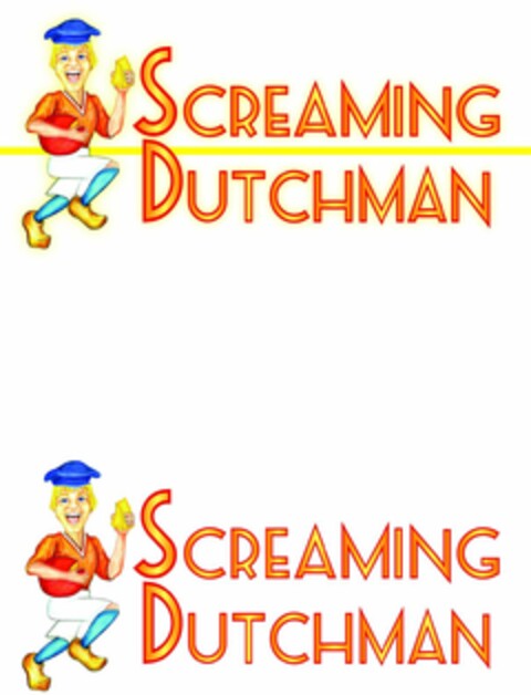 SCREAMING DUTCHMAN Logo (USPTO, 05/06/2011)