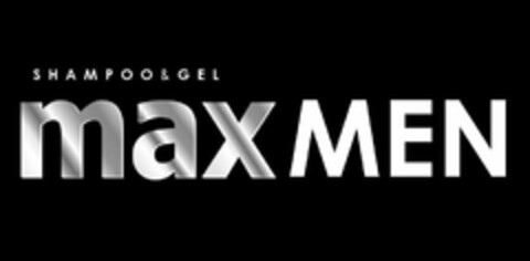 SHAMPOO & GEL MAX MEN Logo (USPTO, 26.07.2011)