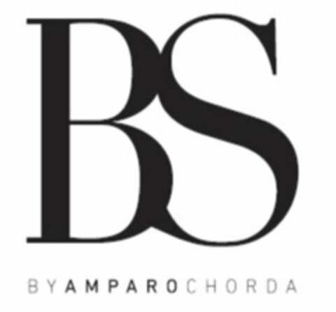 BS BY AMPARO CHORDA Logo (USPTO, 03.08.2011)