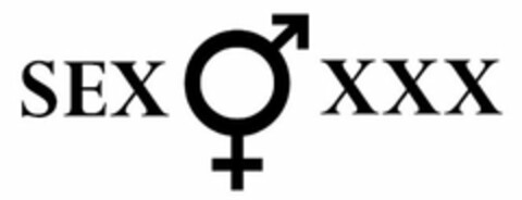 SEX XXX Logo (USPTO, 19.08.2011)