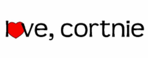 LOVE, CORTNIE Logo (USPTO, 22.05.2012)
