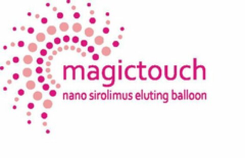 MAGICTOUCH NANO SIROLIMUS ELUTING BALLOON Logo (USPTO, 06/15/2012)