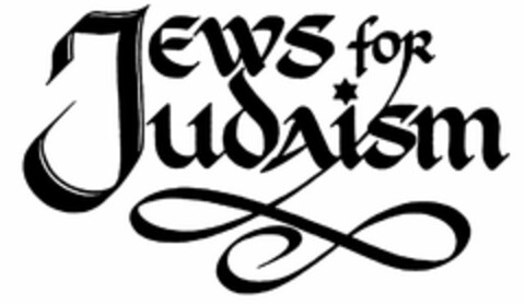 JEWS FOR JUDAISM Logo (USPTO, 08/08/2012)