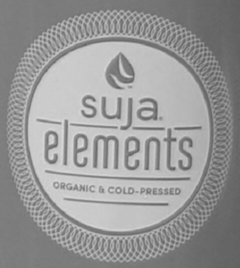 SUJA ELEMENTS ORGANIC & COLD-PRESSED Logo (USPTO, 05.07.2013)