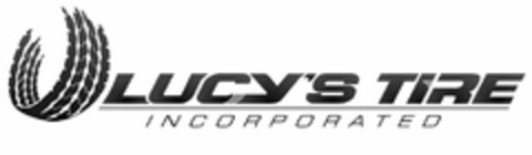LUCY'S TIRE INCORPORATED Logo (USPTO, 03/25/2014)