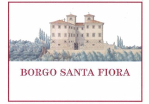 BORGO SANTA FIORA Logo (USPTO, 15.07.2014)