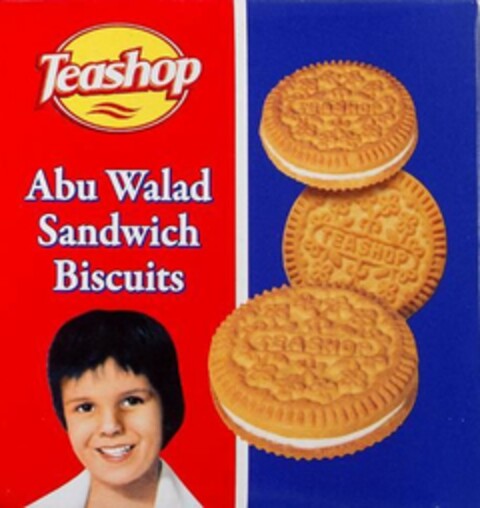 TEASHOP ABU WALAD SANDWICH BISCUITS Logo (USPTO, 23.09.2014)