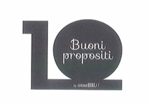 10 BUONI PROPOSITI BY ANNA BIBLO' Logo (USPTO, 08.05.2015)