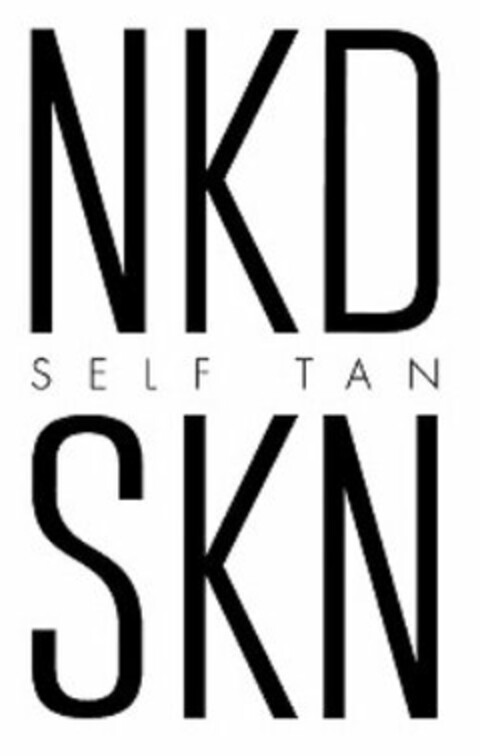 NKD SKN SELF TAN Logo (USPTO, 10.07.2015)