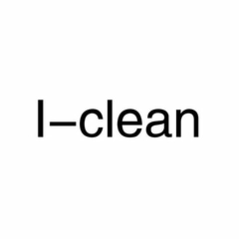 ICLEAN Logo (USPTO, 04/06/2016)