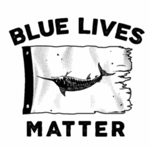 BLUE LIVES MATTER Logo (USPTO, 28.07.2016)