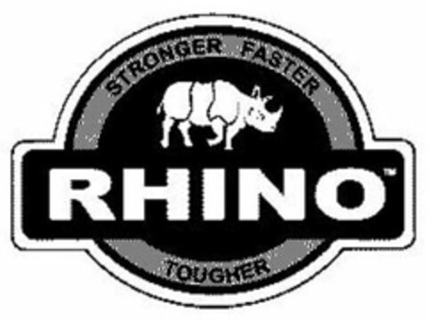 RHINO STRONGER FASTER TOUGH Logo (USPTO, 29.07.2016)