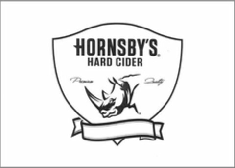 HORNSBY'S HARD CIDER PREMIUM QUALITY Logo (USPTO, 26.08.2016)