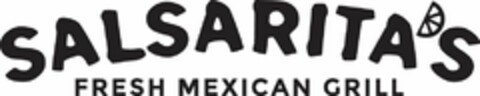 SALSARITA'S FRESH MEXICAN GRILL Logo (USPTO, 11.10.2016)