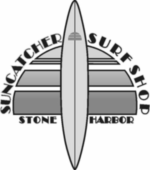 SUNCATCHER SURF SHOP STONE HARBOR Logo (USPTO, 09.11.2016)