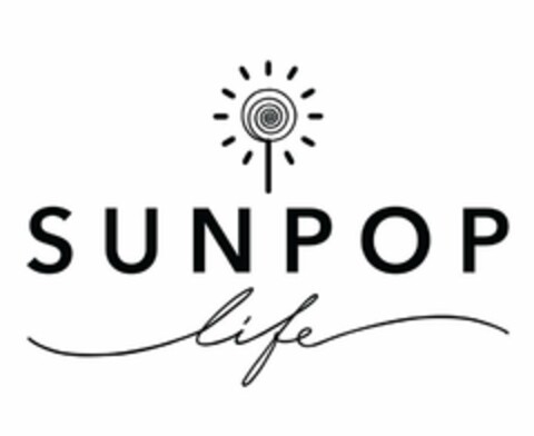 SUN POP LIFE Logo (USPTO, 21.07.2017)