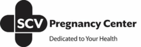 SCV PREGNANCY CENTER DEDICATED TO YOUR HEALTH Logo (USPTO, 10.08.2017)