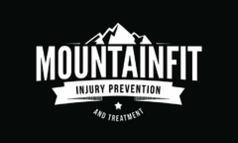 MOUNTAINFIT INJURY PREVENTION AND TREATMENT Logo (USPTO, 06.09.2017)