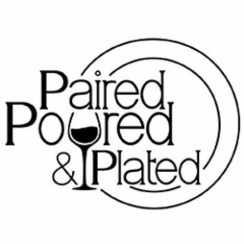 PAIRED POURED & PLATED Logo (USPTO, 28.12.2017)