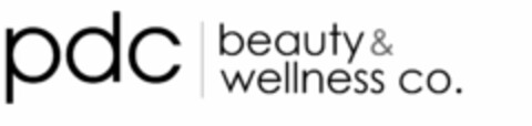 PDC BEAUTY & WELLNESS CO. Logo (USPTO, 31.07.2018)