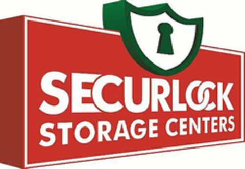 SECURLOCK STORAGE CENTERS Logo (USPTO, 13.08.2018)