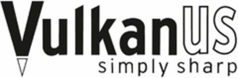 VULKANUS SIMPLY SHARP Logo (USPTO, 10/15/2018)