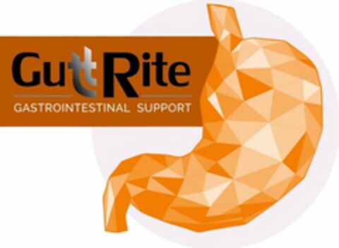 GUTT RITE GASTROINTESTINAL SUPPORT Logo (USPTO, 14.12.2018)