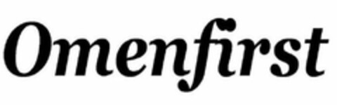 OMENFIRST Logo (USPTO, 01/08/2019)