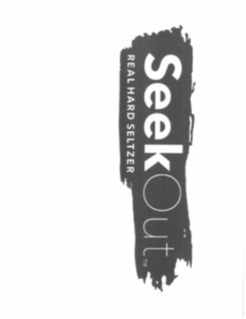 SEEKOUT REAL HARD SELTZER Logo (USPTO, 12.02.2019)