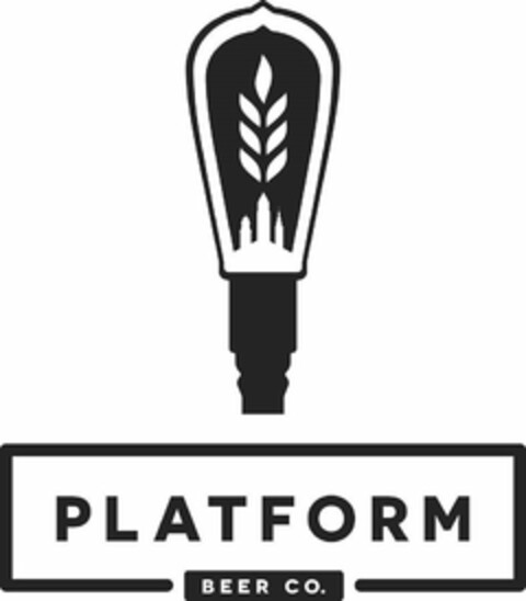 PLATFORM BEER CO. Logo (USPTO, 13.02.2019)