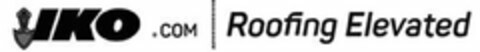 IKO.COM ROOFING ELEVATED Logo (USPTO, 25.07.2019)