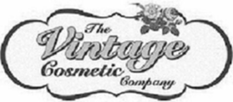 THE VINTAGE COSMETIC COMPANY Logo (USPTO, 08/14/2019)