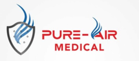 PURE-AIR MEDICAL Logo (USPTO, 08.04.2020)