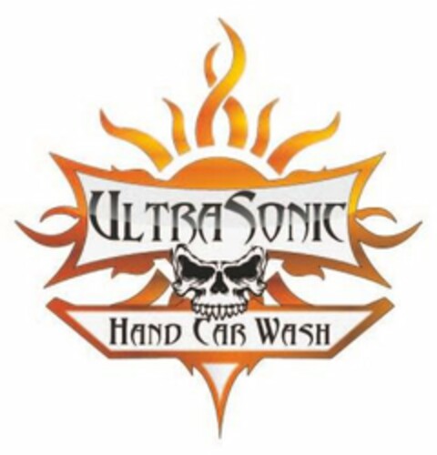 ULTRA SONIC HAND CAR WASH Logo (USPTO, 01.07.2020)