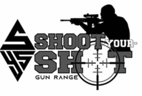 SYS SHOOT-YOUR-SHOT GUN RANGE Logo (USPTO, 10.08.2020)