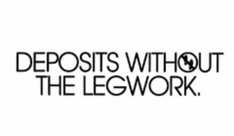 MAKE DEPOSITS WITHOUT THE LEGWORK. Logo (USPTO, 24.02.2009)