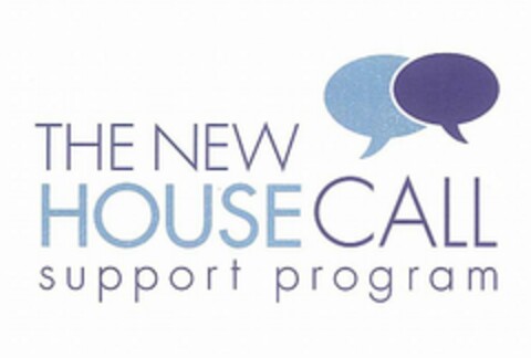 THE NEW HOUSE CALL SUPPORT PROGRAM Logo (USPTO, 02.02.2011)