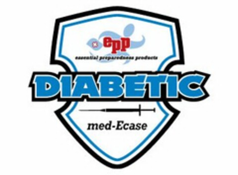 EPP ESSENTIAL PREPAREDNESS PRODUCTS DIABETIC MED-ECASE Logo (USPTO, 28.07.2011)