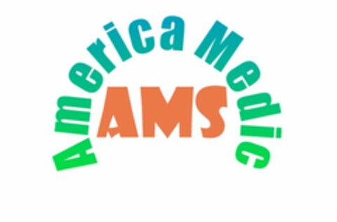 AMS AMERICA MEDIC Logo (USPTO, 08.08.2011)