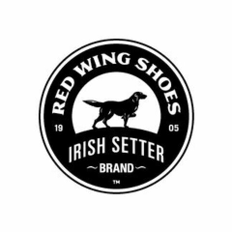 RED WING SHOES 1905 IRISH SETTER BRAND Logo (USPTO, 08/15/2011)