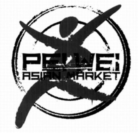 PEI WEI ASIAN MARKET Logo (USPTO, 28.11.2011)