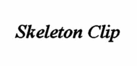 SKELETON CLIP Logo (USPTO, 30.11.2011)