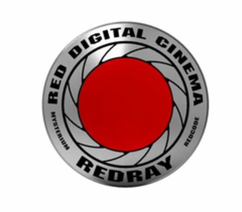 RED DIGITAL CINEMA MYSTERIUM REDRAY REDCODE Logo (USPTO, 25.07.2012)