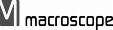 M MACROSCOPE Logo (USPTO, 01/28/2013)