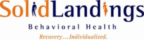 SOLIDLANDINGS BEHAVIORAL HEALTH RECOVERY... INDIVIDUALIZED. Logo (USPTO, 17.06.2013)