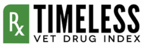 RX TIMELESS VET DRUG INDEX Logo (USPTO, 07/26/2013)